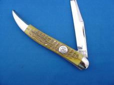 Case Classic 61098 Green Bone Handle Factory Sample Toothpick Knife 1 of 5