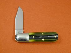 Great Eastern Cutlery GEC Spring Green Marrow Bone Watch Pocket Barlow Knife NIT 251125SS USA Made