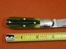 Great Eastern Cutlery GEC Spring Green Marrow Bone Watch Pocket Barlow Knife NIT 251125SS USA Made