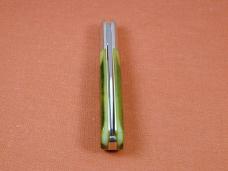 Great Eastern Cutlery GEC Spring Green Marrow Bone Watch Pocket Barlow Knife NIT 251125SS USA Made