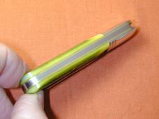 Great Eastern Cutlery GEC Spring Green Marrow Bone Watch Pocket Barlow Knife NIT 251125SS USA Made
