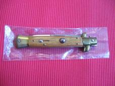 Older 9" TULIP WOOD Bayonet BLADE ITALIAN STILETTO Knife - NOS