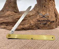 Colonial USA VTG Stainless Folding Melon Knife 10-1/2" OPEN, 5-7/8" CLOSED (37)