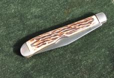 Colonial Prov. USA Easy Open 4" Closed 1 Blade Mirror Polished Loud Snap both Ways Early 50s