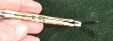 Colonial Prov. USA Easy Open 4" Closed 1 Blade Mirror Polished Loud Snap both Ways Early 50s