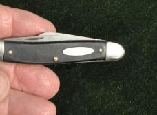 Ranger 3 Blade Stockman By Colonial 3 3/8" Closed Saw Cut Delrin Tight All blades Snap