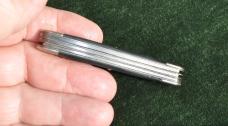 Ranger 3 Blade Stockman By Colonial 3 3/8" Closed Saw Cut Delrin Tight All blades Snap