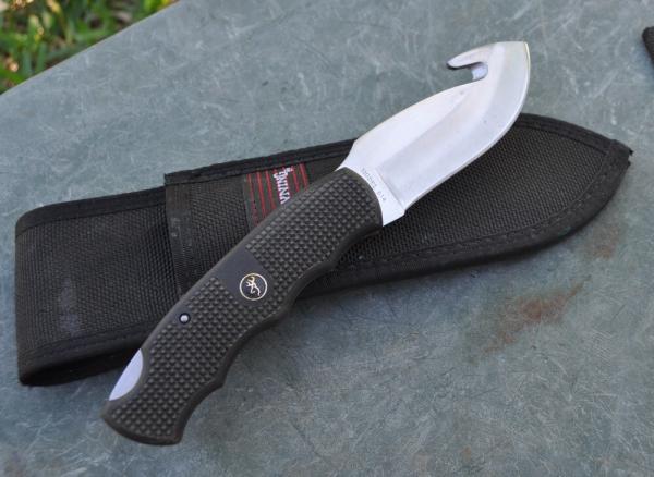 Browning 614 Swivel Lock Mint Original Sheath Japan Gut Hook Finger Grooves Waffled Rubber Handle Browning 614 Swivel Lock Mint Original Sheath Japan Gut Hook Finger Grooves Waffled Rubber Handle