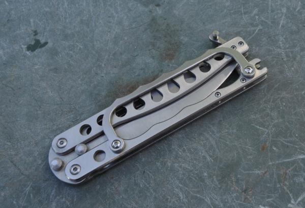 Balisong With Knuckles Huge 11 1/2" Open 6" Closed Stainless Traditional Closure Just Played With Balisong With Knuckles Huge 11 1/2" Open 6" Closed Stainless Traditional Closure Just Played With