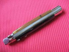 Rare Original Vintage 1950's LATAMA Square Button Italian Stiletto Switchblade Knife