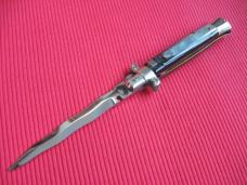 Rare Original Vintage 1950's LATAMA Square Button Italian Stiletto Switchblade Knife