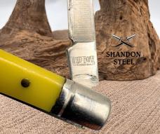 Wild Boar Melon Tester Knife Smooth Yellow Handles Stainless Steel Blades (81)