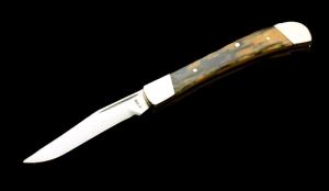 Wayne Hensley Folder with Bark Mammoth Ivory Covers