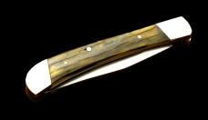 Wayne Hensley Folder with Bark Mammoth Ivory Covers