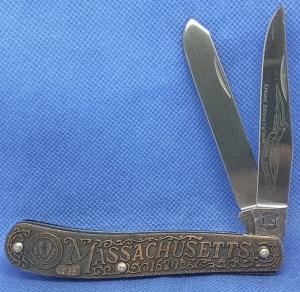 Schrade Trapper Massachusetts  1976 Bicentennial special