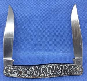 Schrade Muskrat Virginia 1976 Bicentennial special