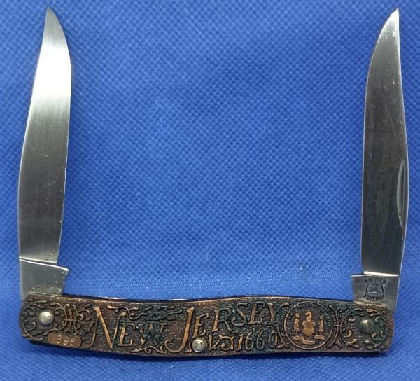 Schrade Muskrat New Jersey 1976 Bicentennial special Schrade Muskrat New Jersey 1976 Bicentennial special