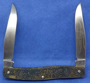 Schrade Muskrat Connecticut 1976 Bicentennial special