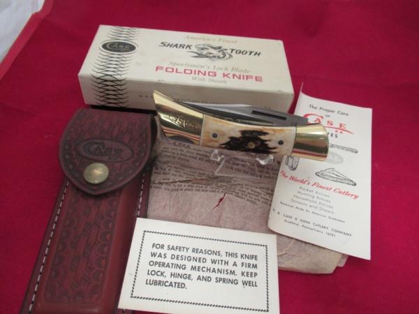Case XX 1979 Stag Shark Tooth Pattern # 5197 L SSP