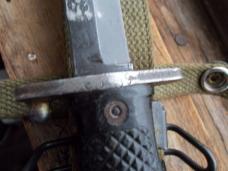 Imperial Military Knife Bayonet / Scabbard U.S. M581