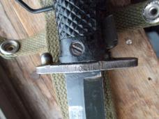 Imperial Military Knife Bayonet / Scabbard U.S. M581