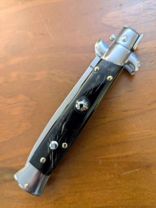 FRANK BELTRAME 23CM 9" DAGGER STILETTO BUFFALO HORN...NEW 