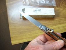 A.G.A. Campolin 8" Lever Maniago, Italy GO-55020-CW Rosewood UNUSED W/Box