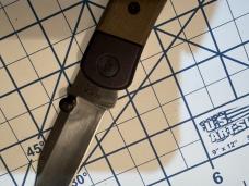 Buck 110 Hunter Sport Lockback Knife Green Canvas Micarta (3.75" Satin) 0110GRS5