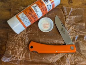 Great Eastern Cutlery- GEC 21 Bull Buster Orange Delrin