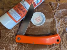 Great Eastern Cutlery- GEC 21 Bull Buster Orange Delrin
