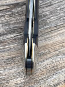 GEC TIDIOUTE 362112-EO EBONY WOOD SUNFISH 1095 CARBON STEEL KNIVE 