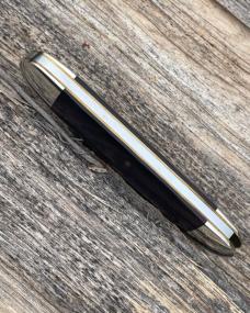 GEC TIDIOUTE 362112-EO EBONY WOOD SUNFISH 1095 CARBON STEEL KNIVE 