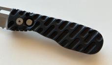 Dalton Gripper Switchblade Knife, Black Handle, By Rob Dalton, Dalton Combat Cutlery, Unused