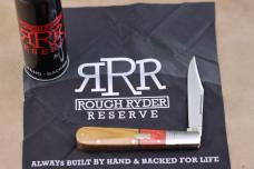 Rough Ryder Reserve Chili Pepper Brown Micarta Granddaddy Barlow Folding Knife RRR046