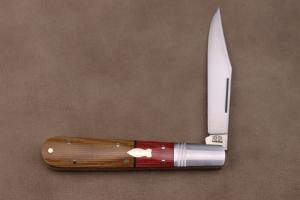 Rough Ryder Reserve Chili Pepper Brown Micarta Granddaddy Barlow Folding Knife RRR046