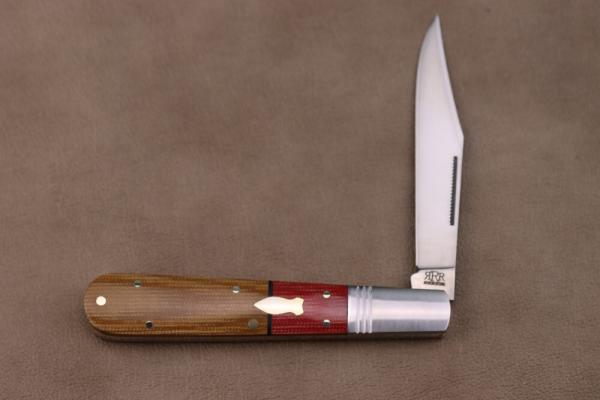 Rough Ryder Reserve Chili Pepper Brown Micarta Granddaddy Barlow Folding Knife RRR046 Rough Ryder Reserve Chili Pepper Brown Micarta Granddaddy Barlow Folding Knife RRR046