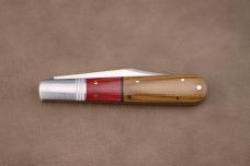 Rough Ryder Reserve Chili Pepper Brown Micarta Granddaddy Barlow Folding Knife RRR046