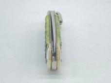 HUBERTUS Solingen Germany Green Jig Bone Jack Leverlock Automatic