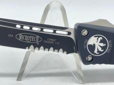 2016 MICROTECH Black Finished ELMAX Combat Troodon T/E Automatic OTF w/ OMP BOX