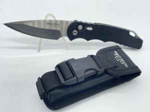 PRO-TECH USA TR-4 Tactical Response Automatic (PR3 s/n 33) w/ Sheath