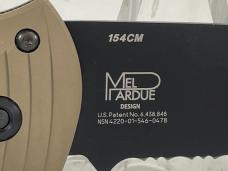 BENCHMADE USA 5000BKSN Mel Perdue Design Tan Axis Lock Auto Presidio w/ OMP BOX