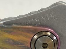 NEIL BLACKWOOD Custom Prototype Spectrum Ti Balisong Butterfly