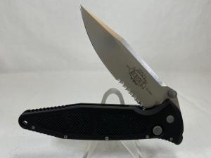 2002 MICROTECH Socom D/A Double Action Serrated Automatic Liner Lock #1503