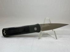 PRO-TECH USA 700 CF Godson 154-CM Spear Point Dark Green & Carbon Fiber Auto