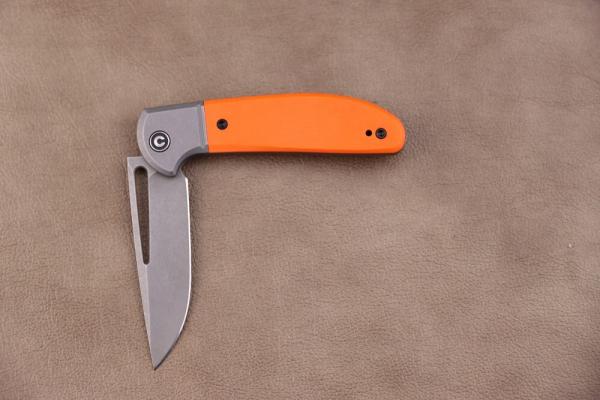 CIVIVI Trailblazer Slip Joint & Thumb Hole Knife G10 & Stainless Steel Handle (2.97" 14C28N Blade) CIVIVI Trailblazer Slip Joint & Thumb Hole Knife G10 & Stainless Steel Handle (2.97" 14C28N Blade)