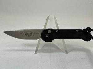 2002 MICROTECH Mini U.D.T. 440-C Drop Point Black Automatic #1872