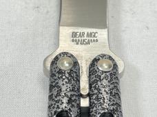 2003 BEAR MGC USA 113 Silver Vein Balisong Butterfly 