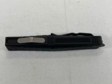 2004 MICROTECH Ultratech II Black Serrated OTF Automatic #188 w/ Sheath