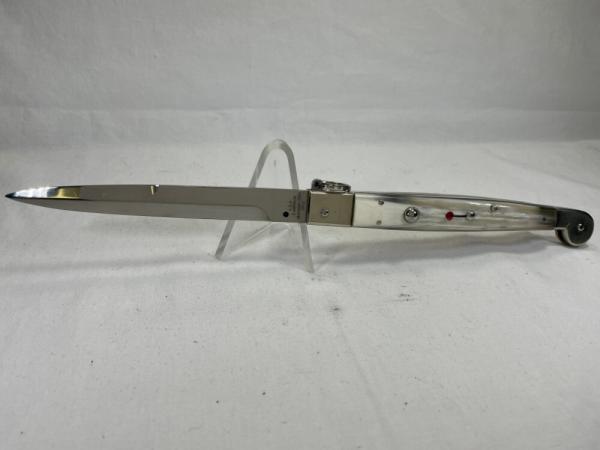 2012 A.G.A. CAMPOLIN Genuine Horn Automatic Spear Point Sicilian 2012 A.G.A. CAMPOLIN Genuine Horn Automatic Spear Point Sicilian