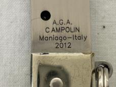 2012 A.G.A. CAMPOLIN Genuine Horn Automatic Spear Point Sicilian
